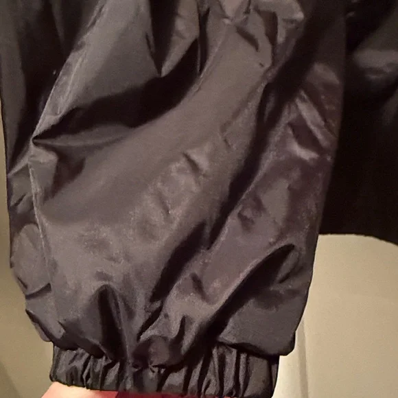 Jack Daniels Mens Black Windbreaker Full Zip Lightweight Promo 2014 Size S - Picture 10 of 10